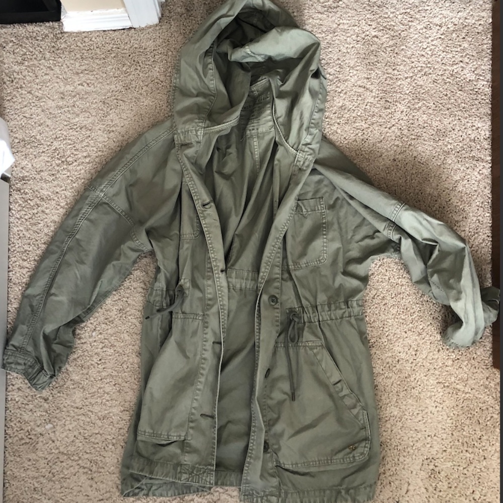 Olive American Eagle Jacket